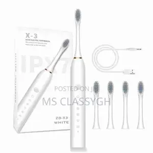 Electric Toothbrush Rechargeable 6 Clean Modes Sonic for Adu