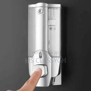 Wall Mounted Hand Shampoo Soap Dispenser, Shower Liquid