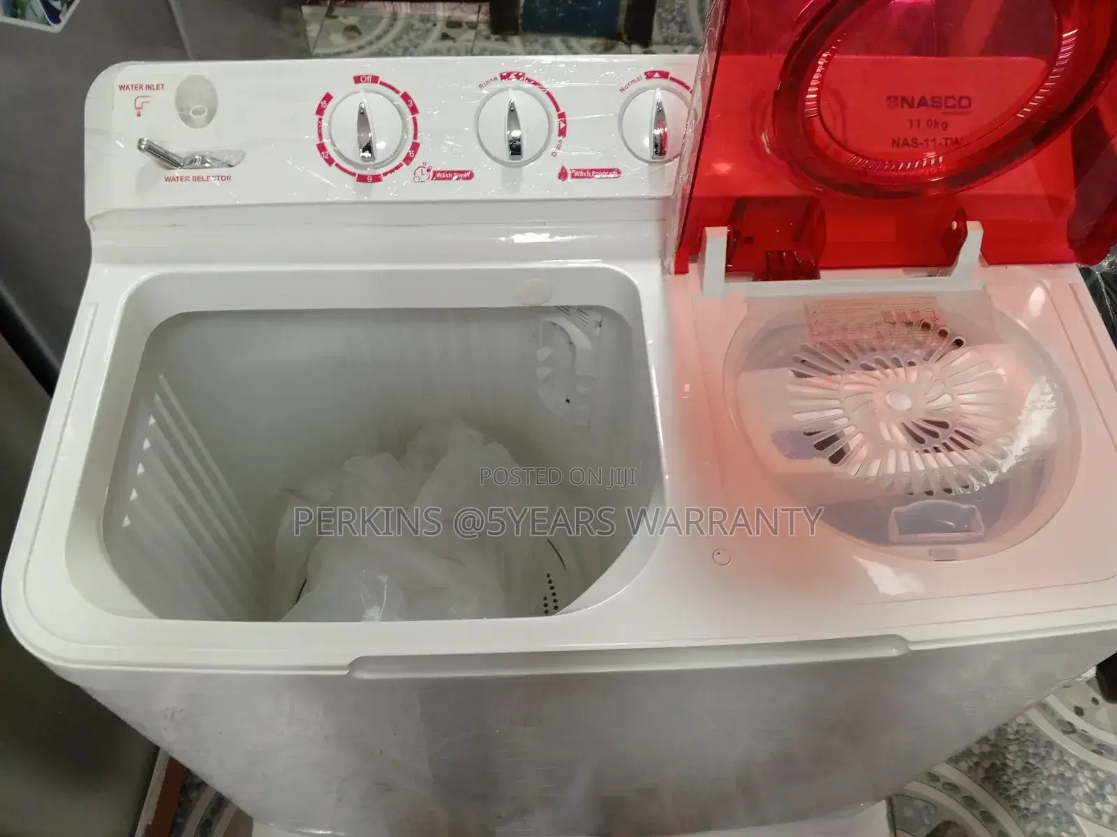 Nasco Powerful 11kg Twin Tub Washing Machine