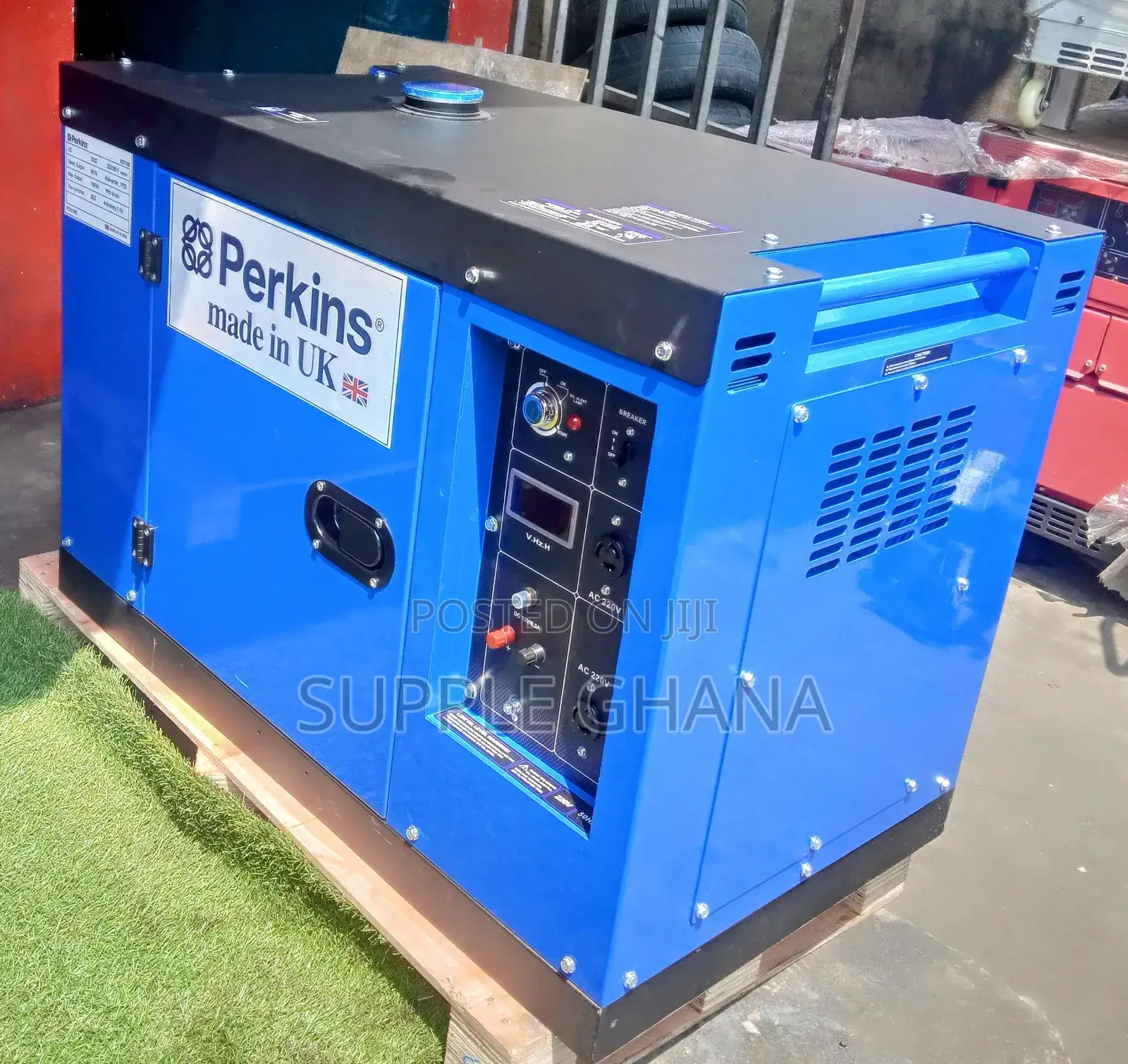 Auto Parts 15kva 16500watt Diesel Perkins Generator Powerful