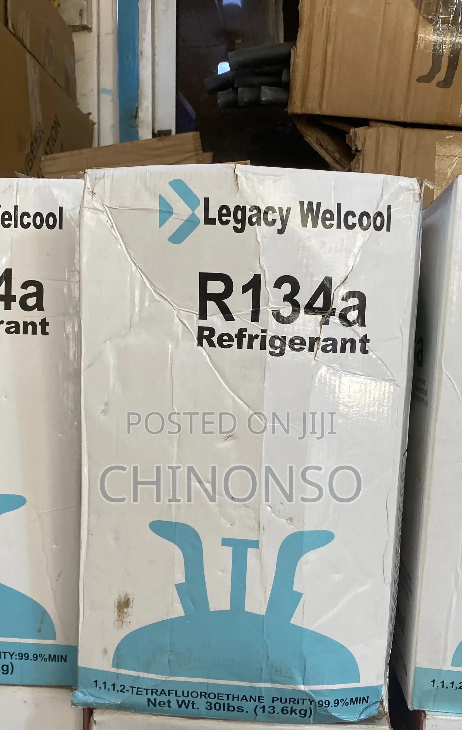 R134 100% Refrigerant Gas