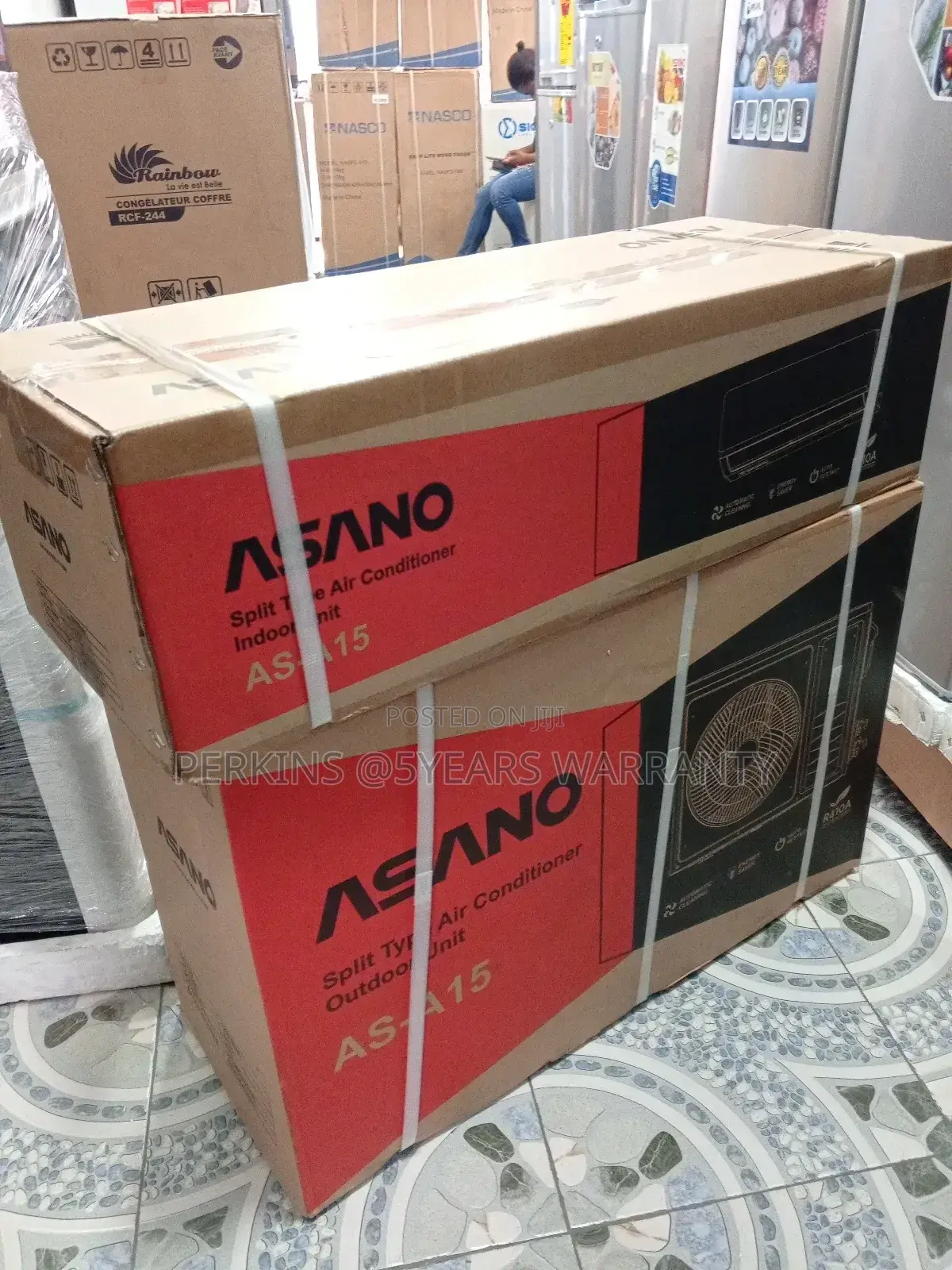 Brand New Asano 1.5hp Split Type Air Conditioner