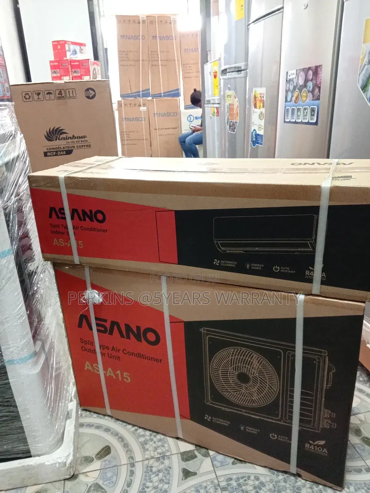 R410 Gas Asano 1.5hp Ac Air Conditioner