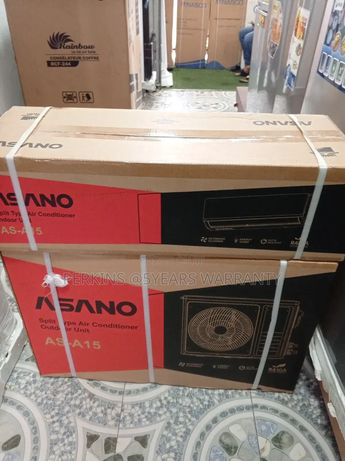Asano Brand New 1.5hp Air Conditioner Ac Outdoor Indoor Unit