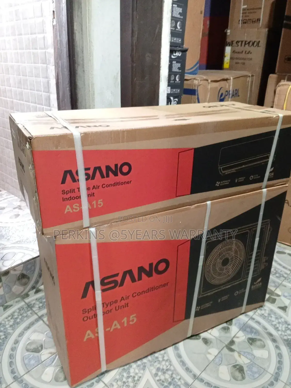 Asano Brand New 1.5hp Split AC Type Available