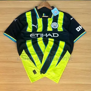 Manchester City Home and Away Jersey for 2024/25