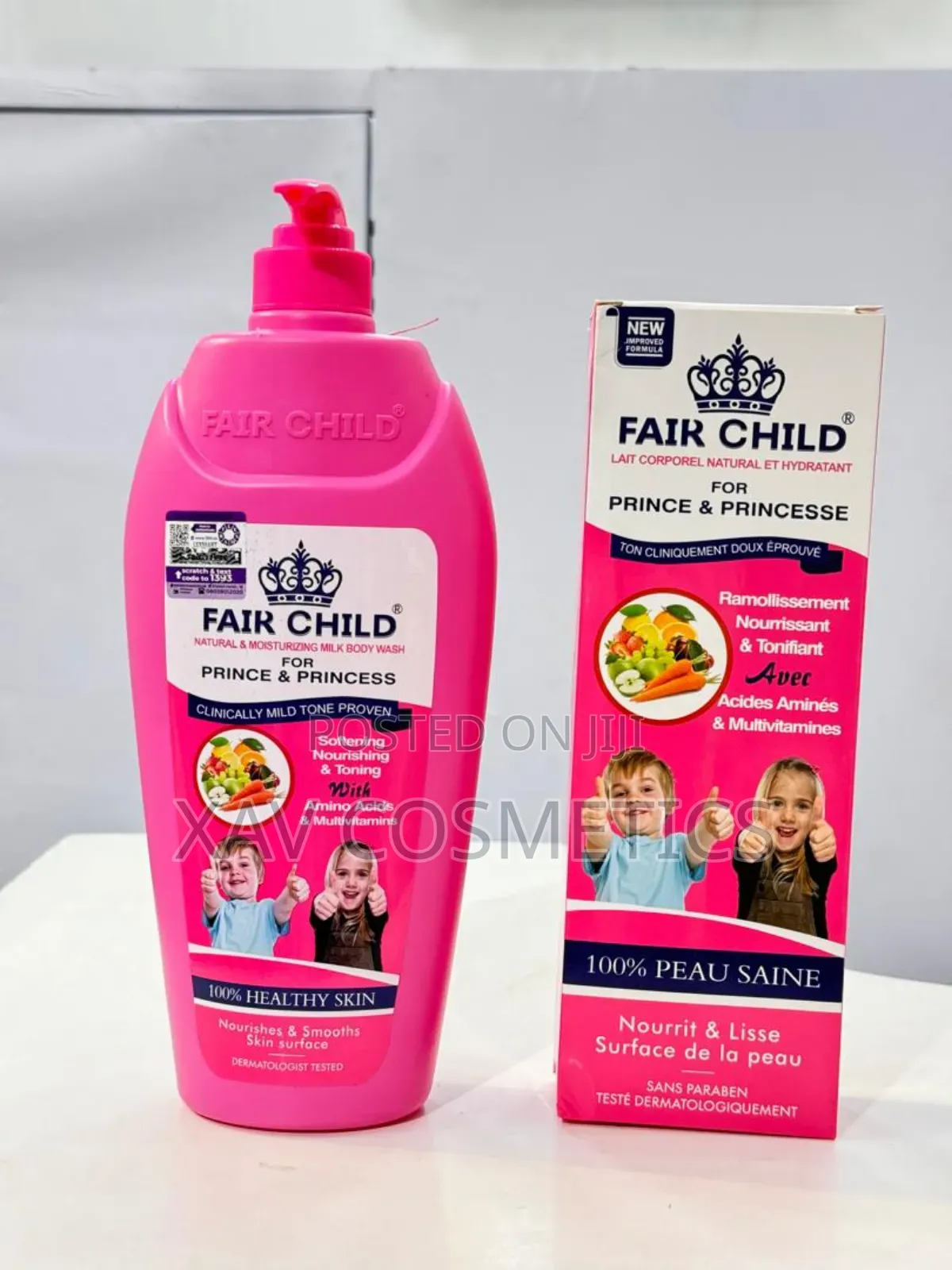 Fair Child Multivitamin Lotion and Shower Gel