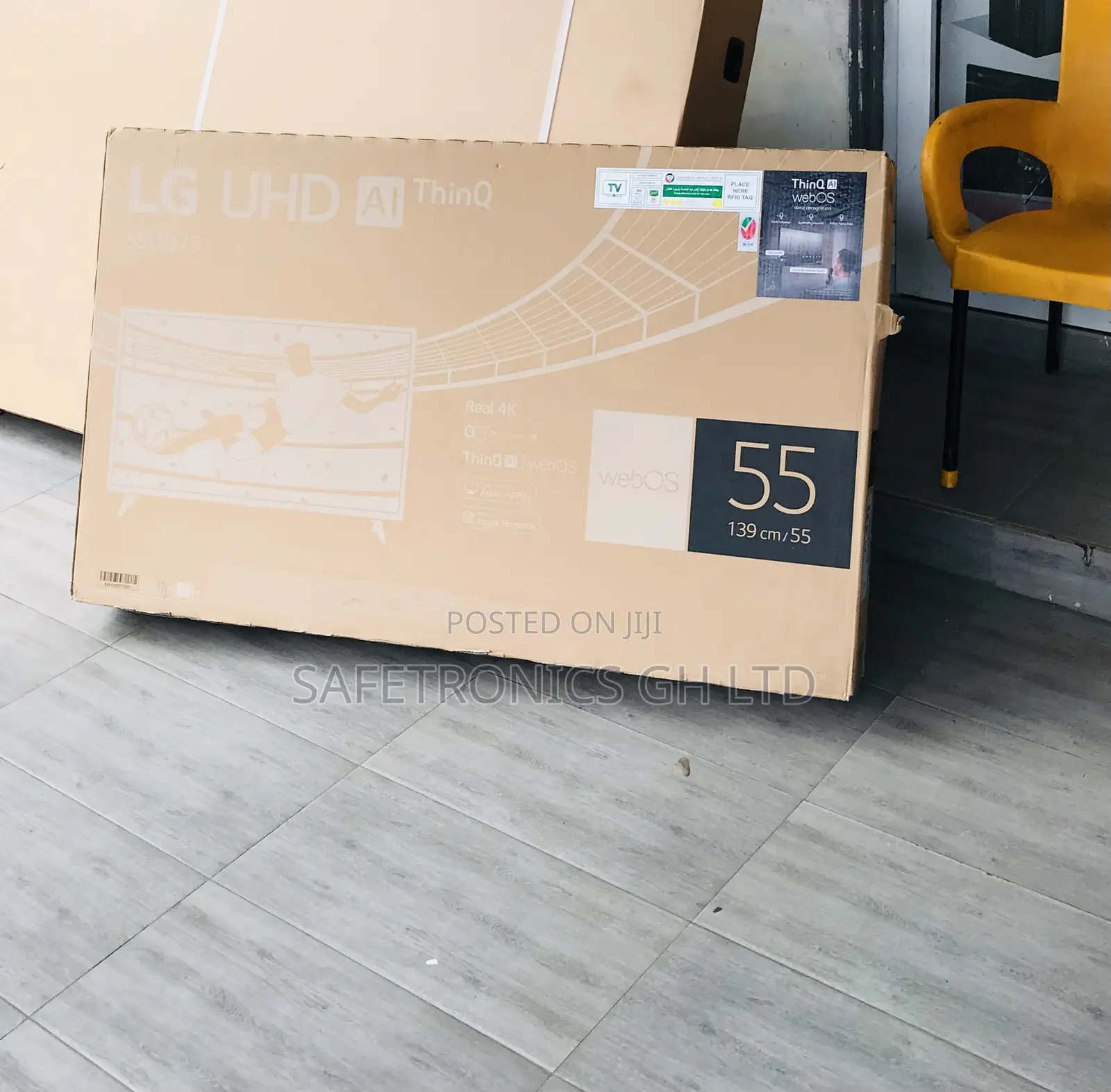 Lastest (Black) 55 Inch Smart Led Uhd Lg Ur73 Sleek Tv