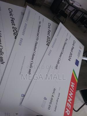 Dummy Cheque/Giant Cheque Print Service in Accra Metropolitan ...