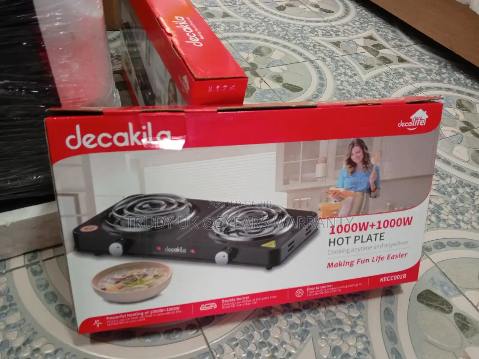 Double Burner 1000+1000W