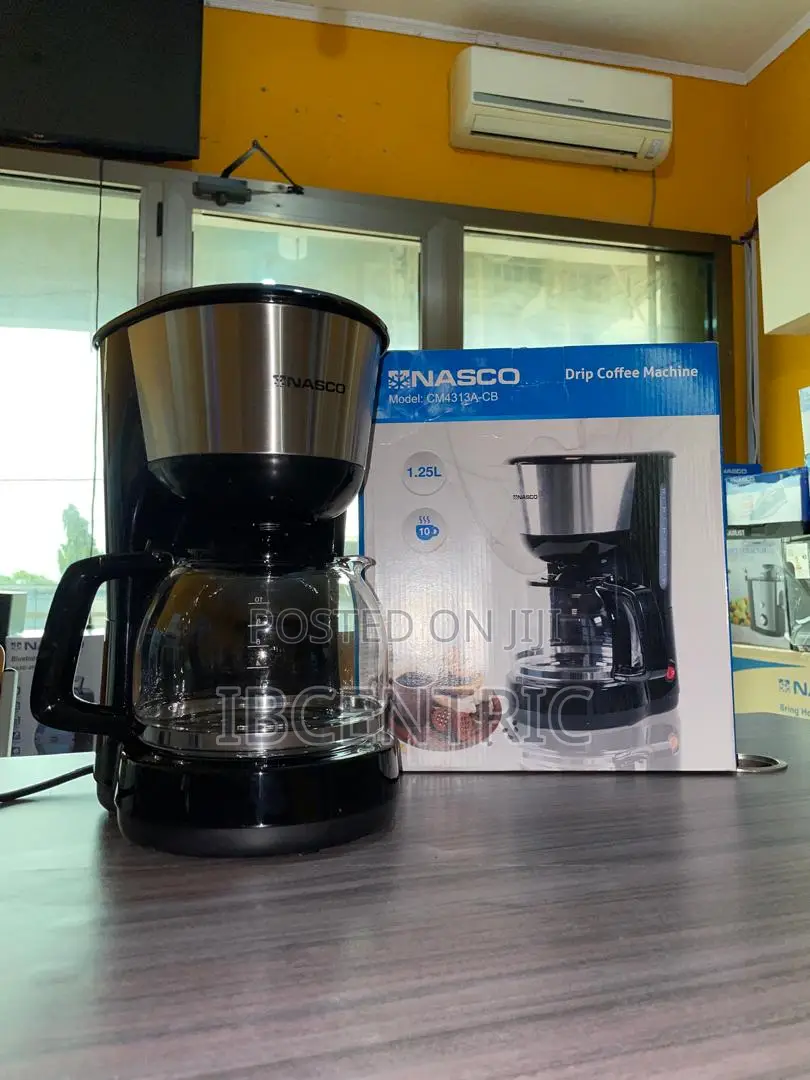 Nasco 1.25L Drip Coffee Machine