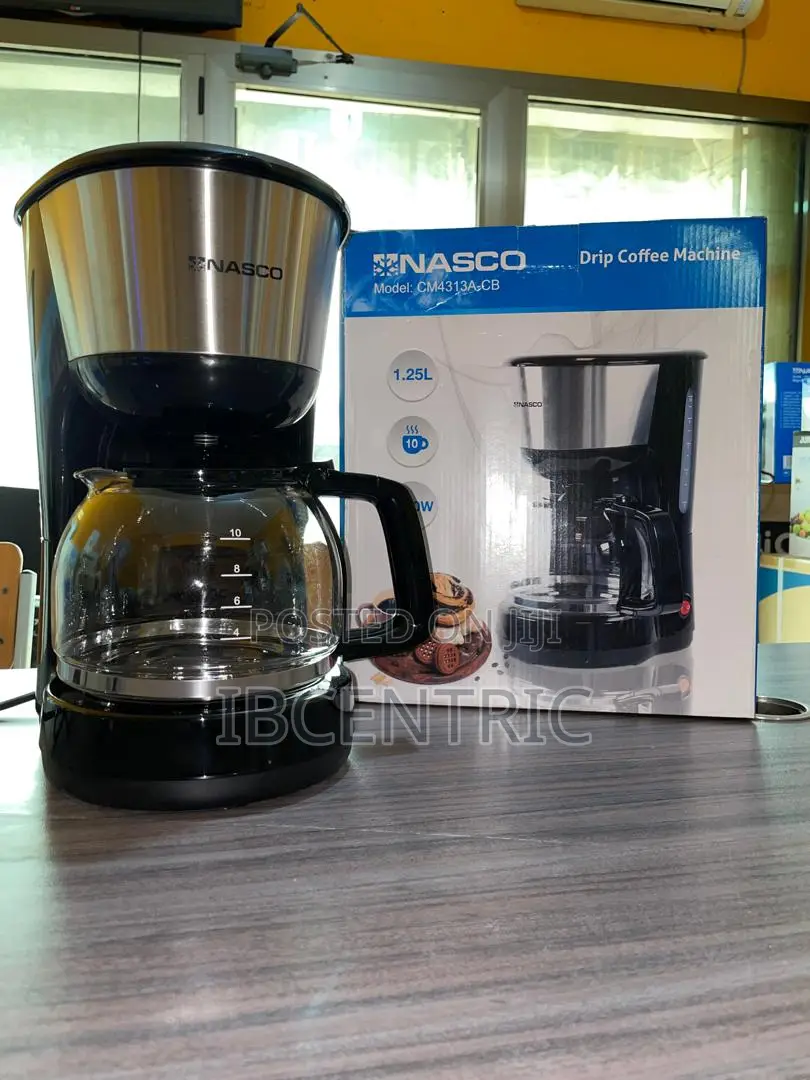 Nasco 1.25L Drip Coffee Machine