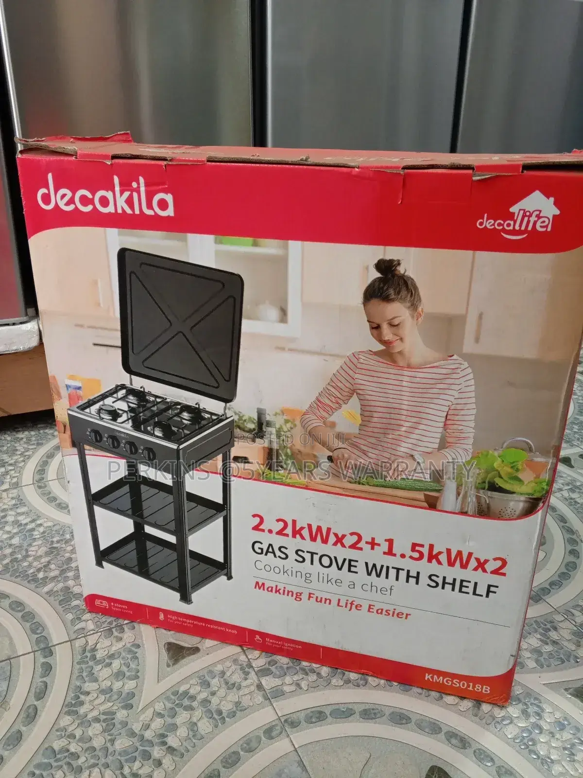 Gas Stove With Shelf Making Life Easier