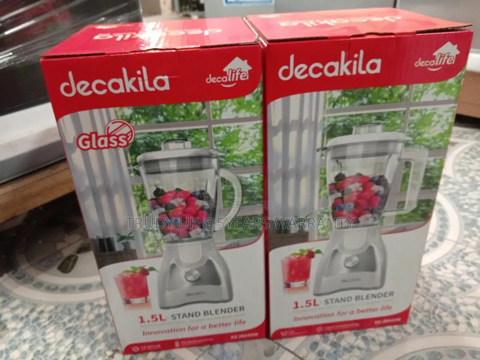 1.5L Stand Blender Glass Type