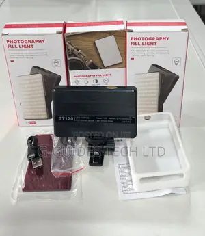 St120 Photography Fill Light Rechargeable, Clip Led Light