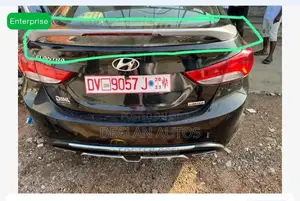 Hyundai Elantra 2012 Boot Spoiler