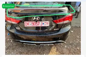 Hyundai Elantra 2012 Boot Spoiler