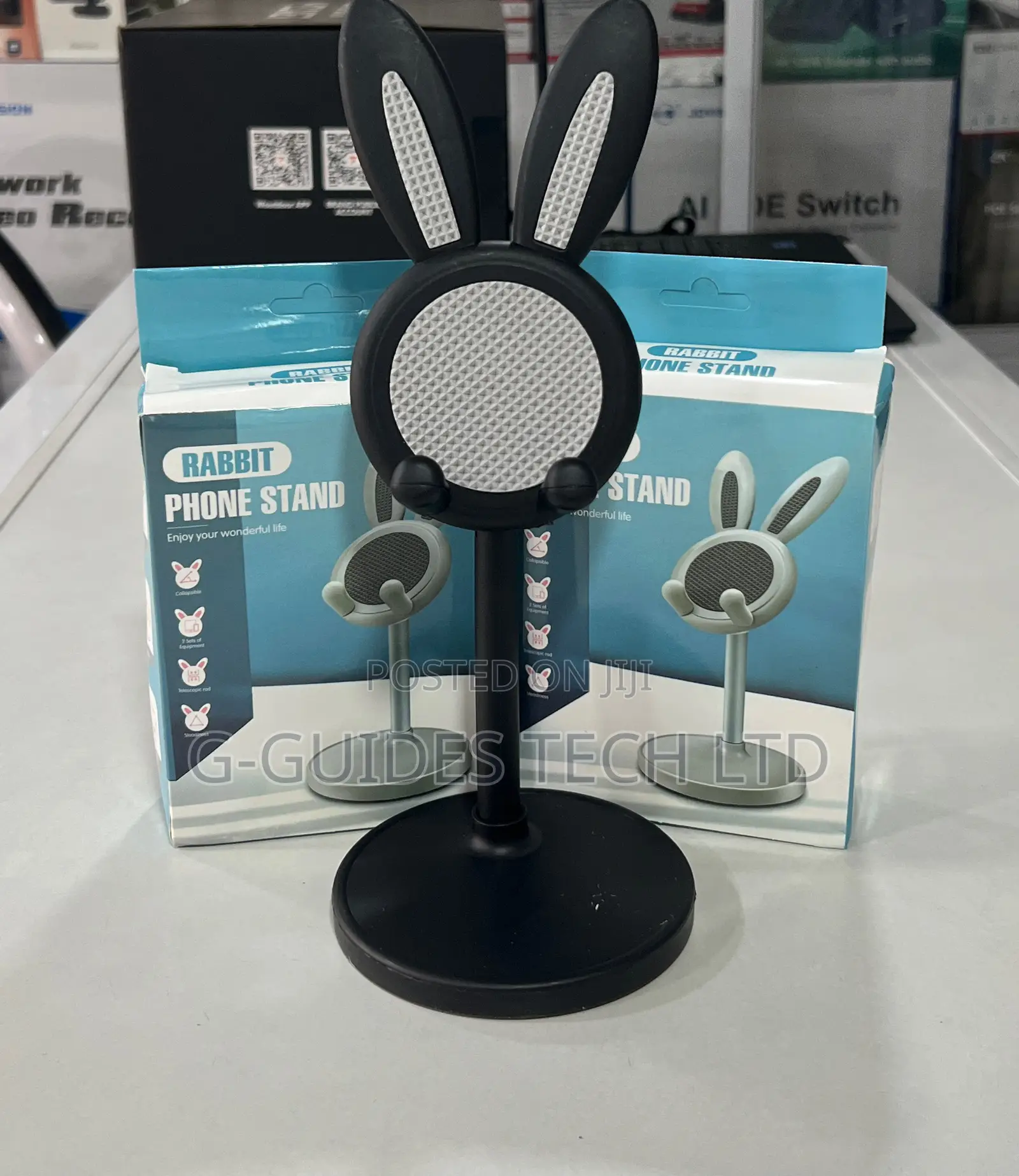 Rabbit Phone Stand Adjustable , Rabbit Phone Holder or Stand
