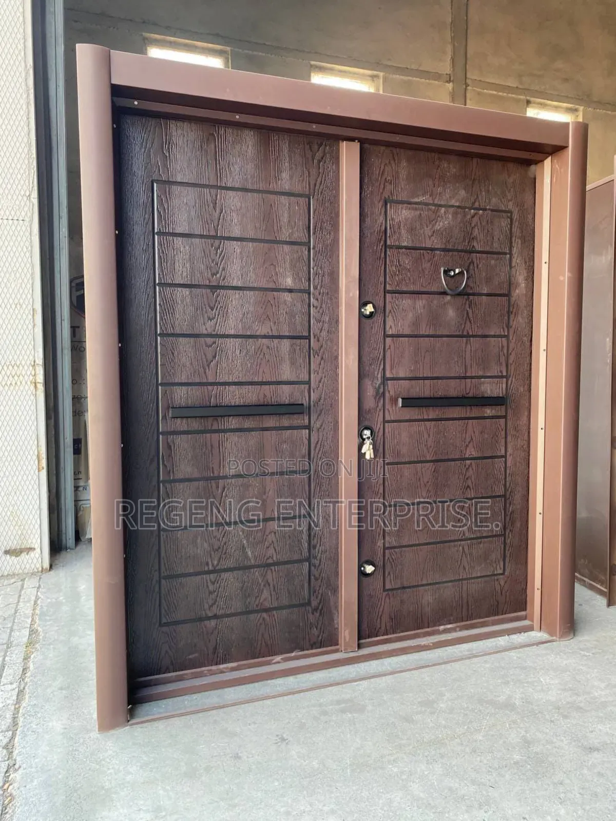 Heavy Quality (3locks) Double Security Door