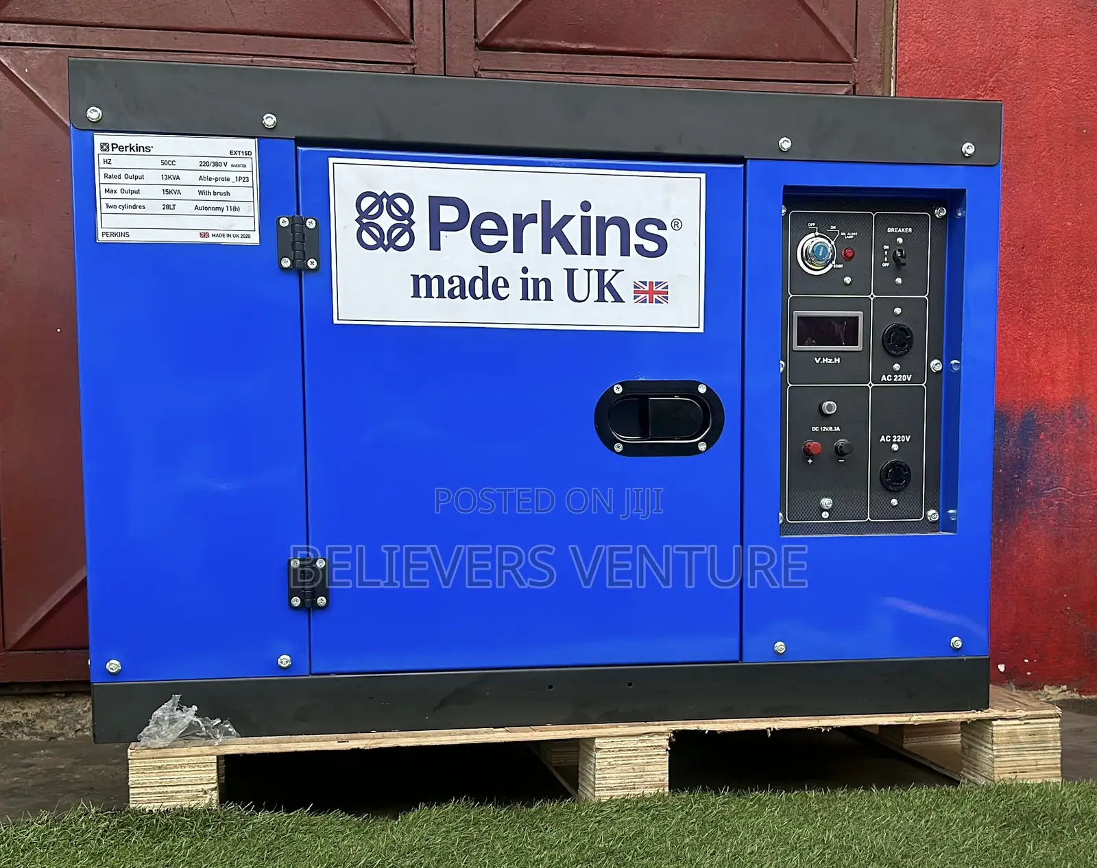 Self Start 15kva Generator Perkins Uk Made