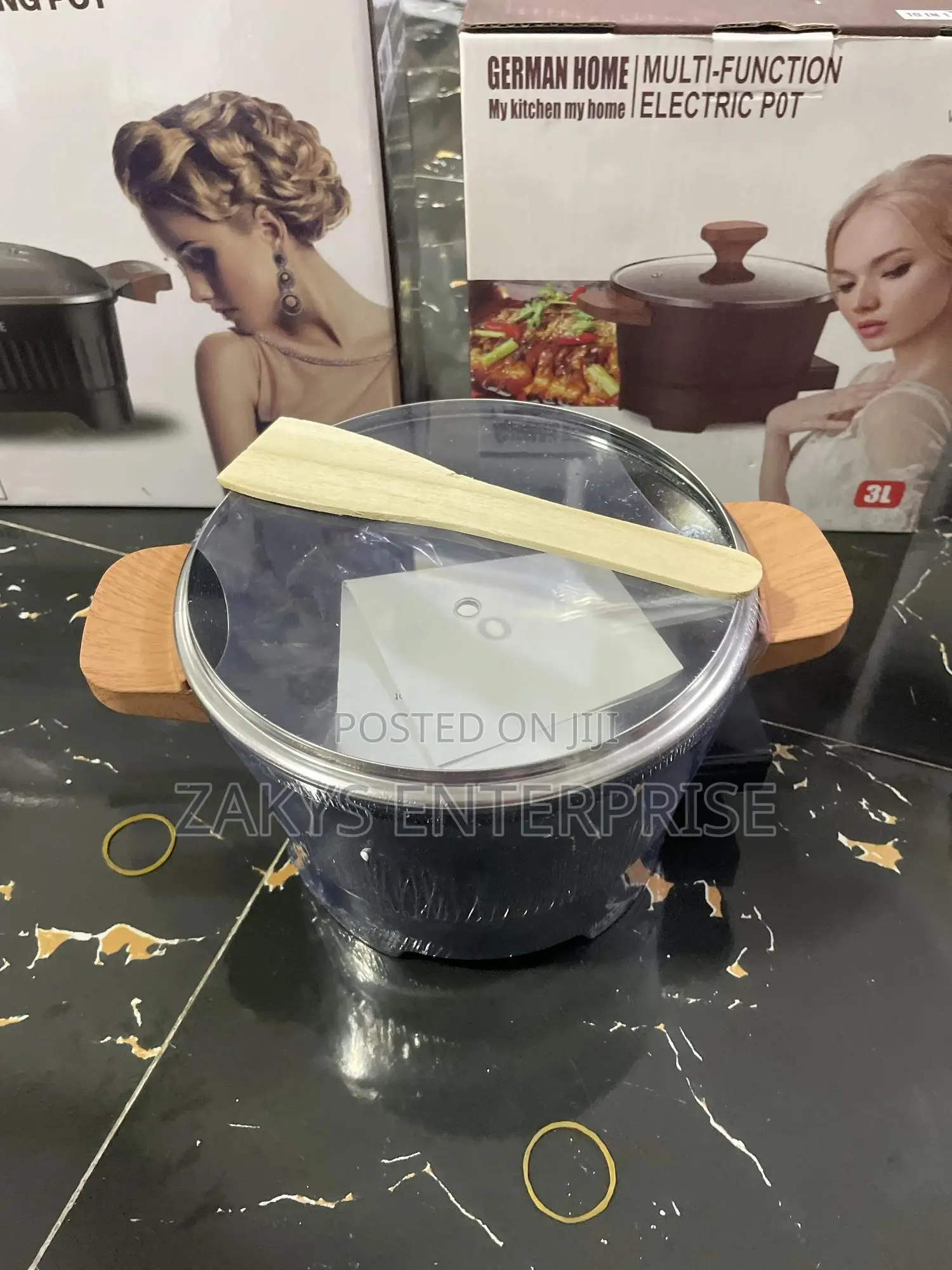 German Home Electric Multipurpose Cooking Pot 3l