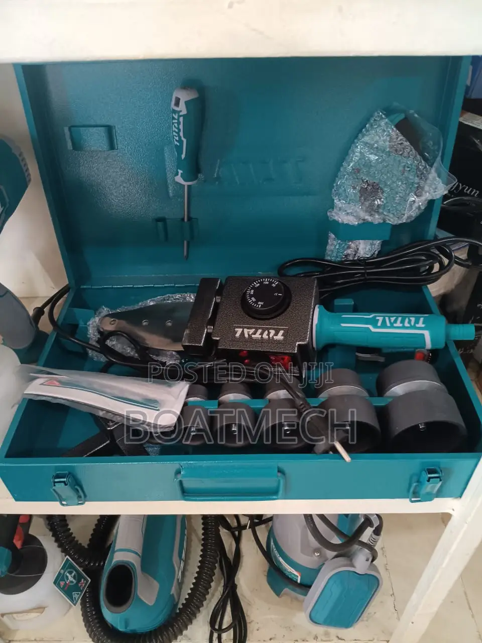 TOTAL 1500W Plastic Tube Welding Tool