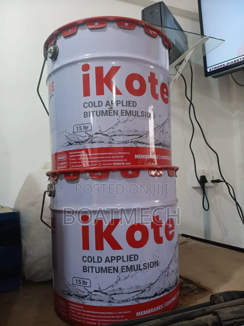Ikote Bitumen Emulsion, 15 Liters