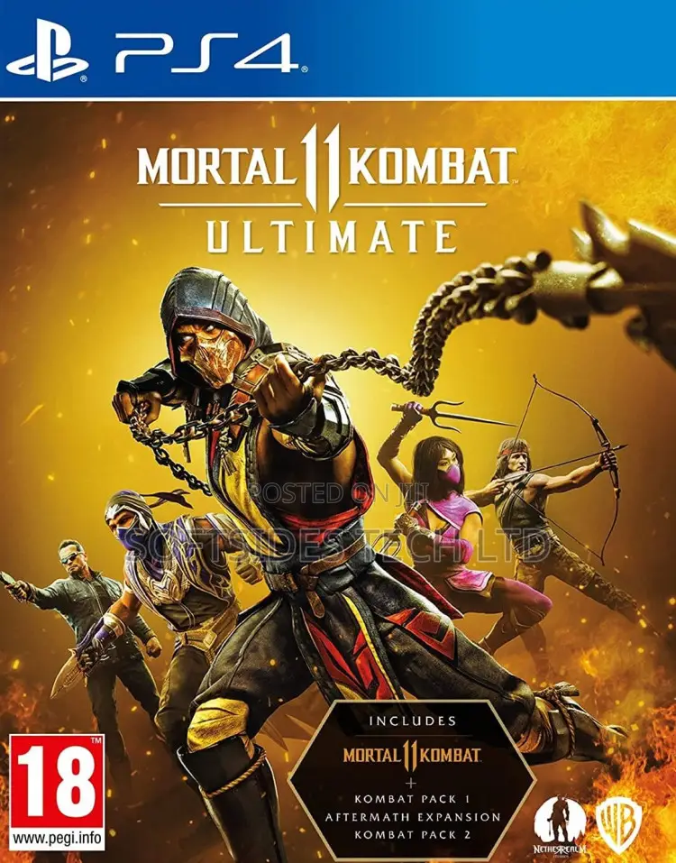 Mortal Kombat 11 Game and Others Installation for PS4 PS5