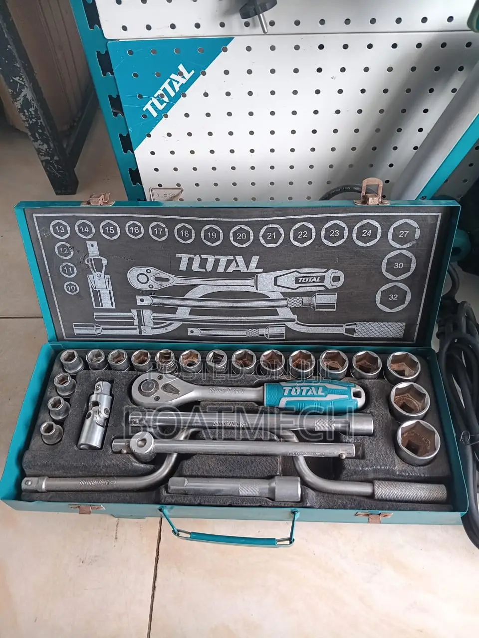 Total Tool Set Ratchet Socket Tool Kit