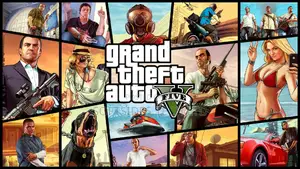 Photo - GRAND THEFT AUTO v Game and Others Installation for PS4/PS5.