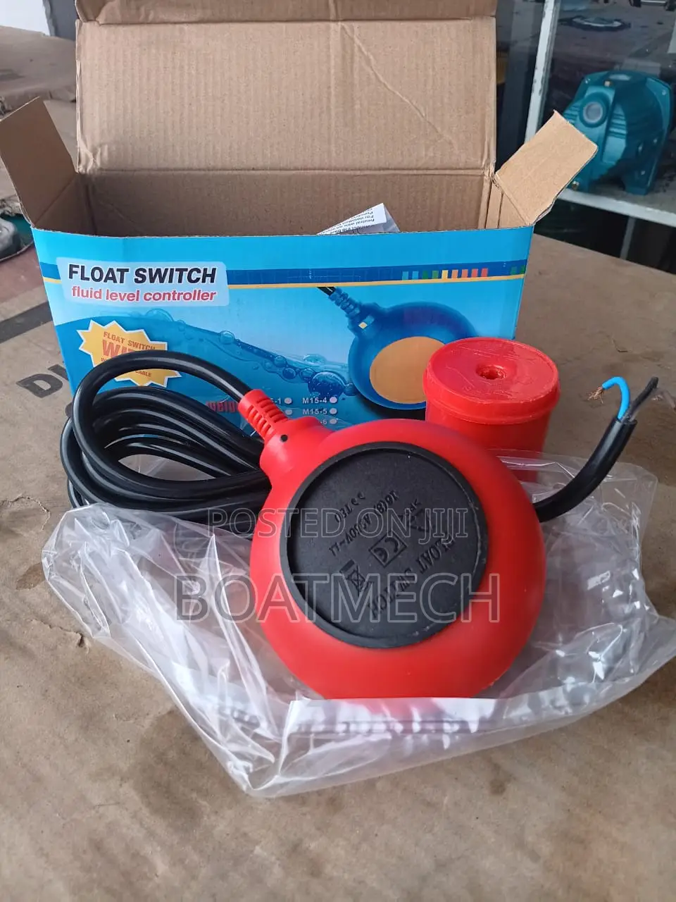Float Switch 230V / 16A With 2 Meter Wire