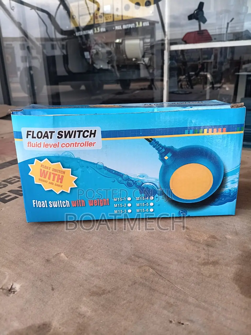 Float Switch 230V / 16A With 2 Meter Wire