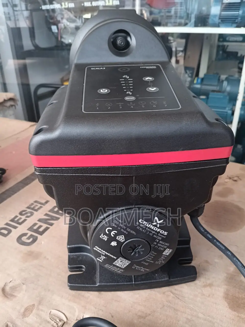 Grundfos SCALA 2 60hz Pressure Boosting Pump