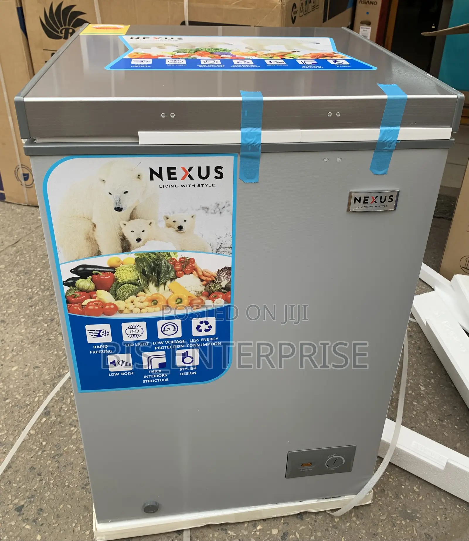 Nexus Chest Freezer 100 Liters