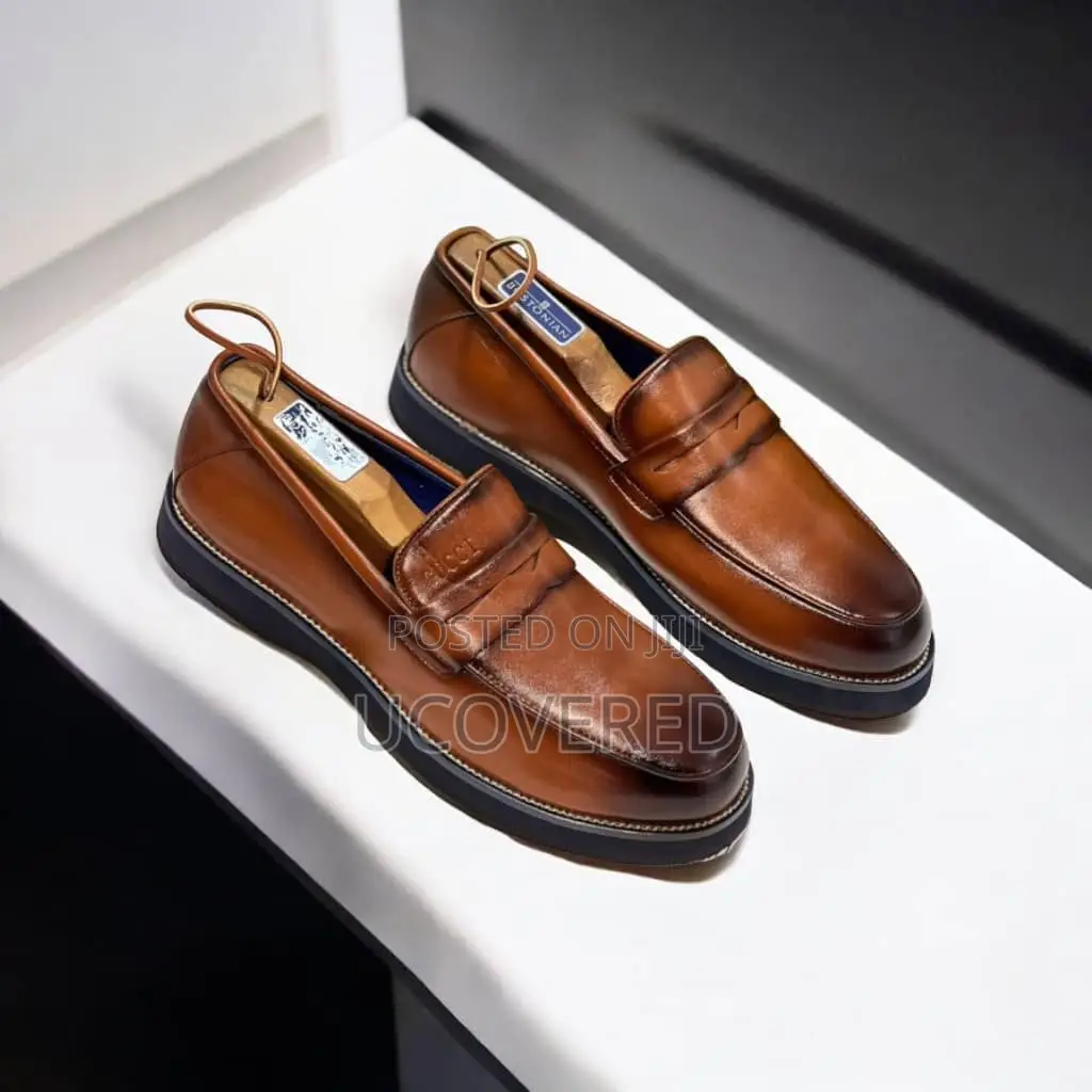 GUCCI Men’S Premium Leather Formal Loafers