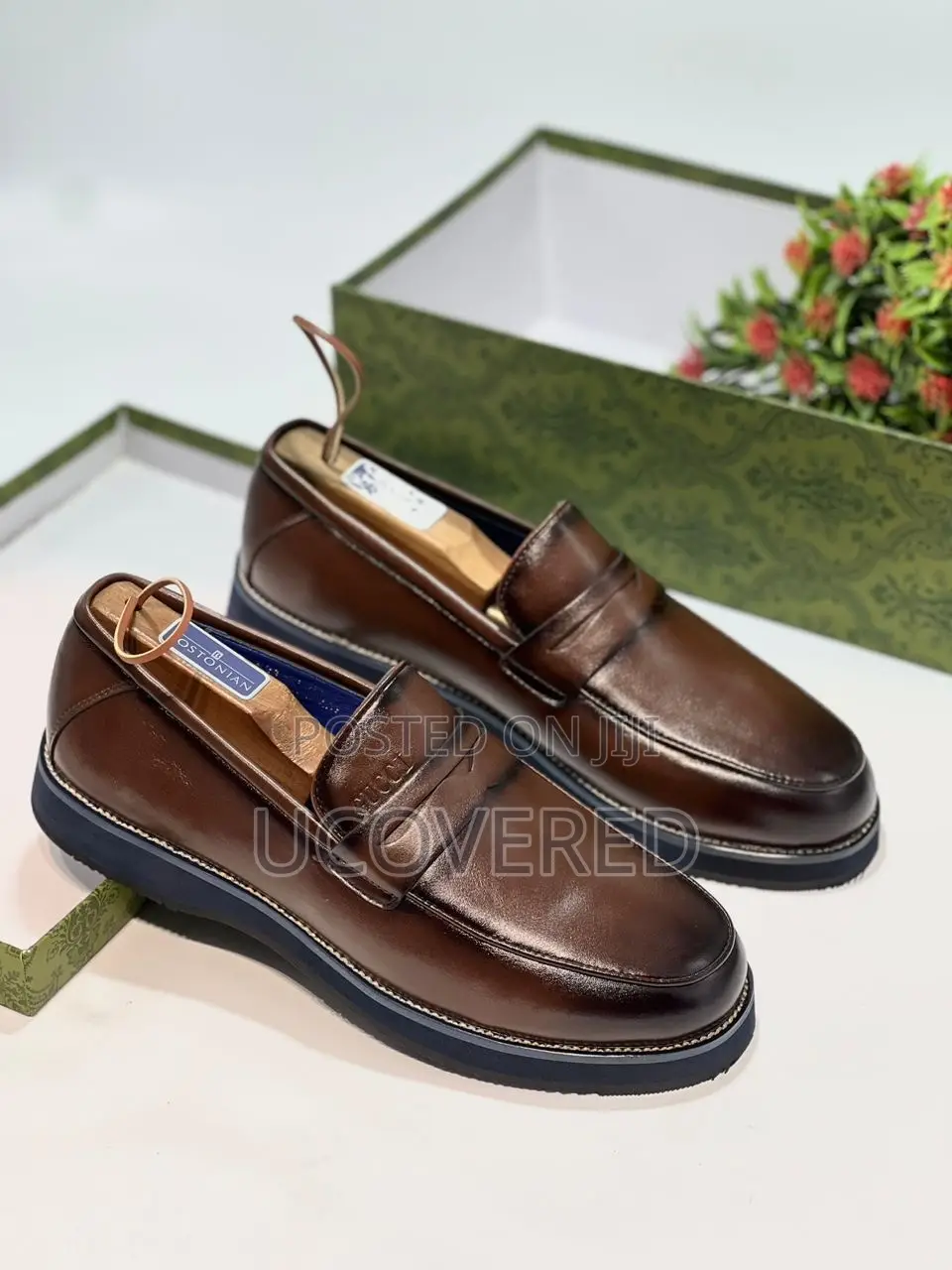 GUCCI Men’S Premium Leather Formal Loafers