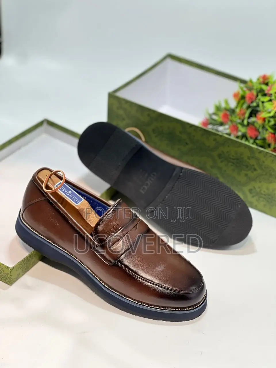 GUCCI Men’S Premium Leather Formal Loafers
