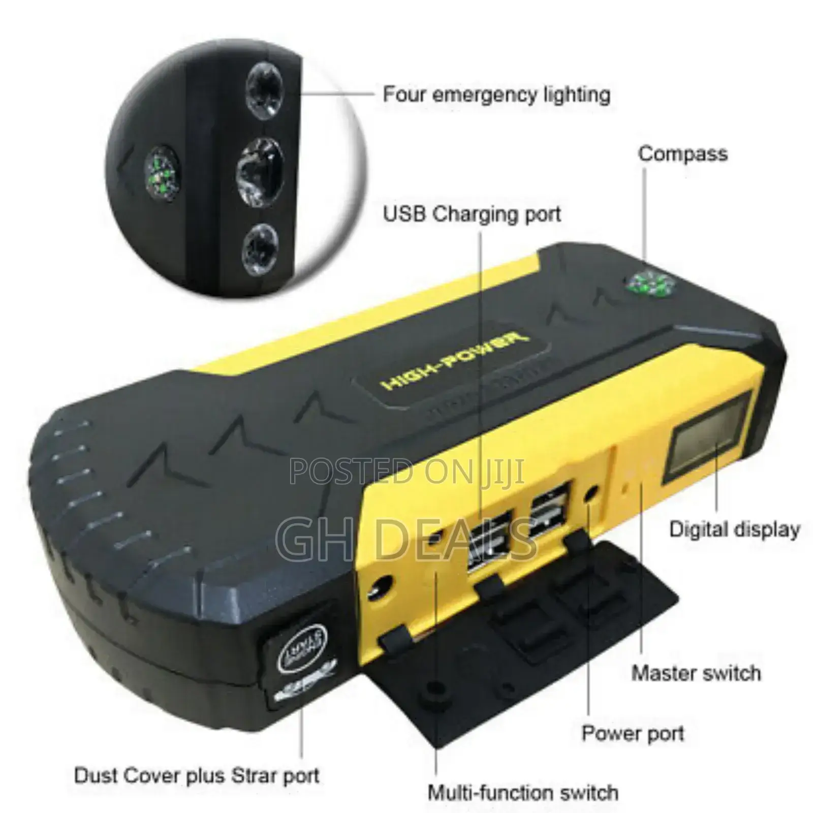 Multi Function 88000mah Car Jump Starter Battery Booster