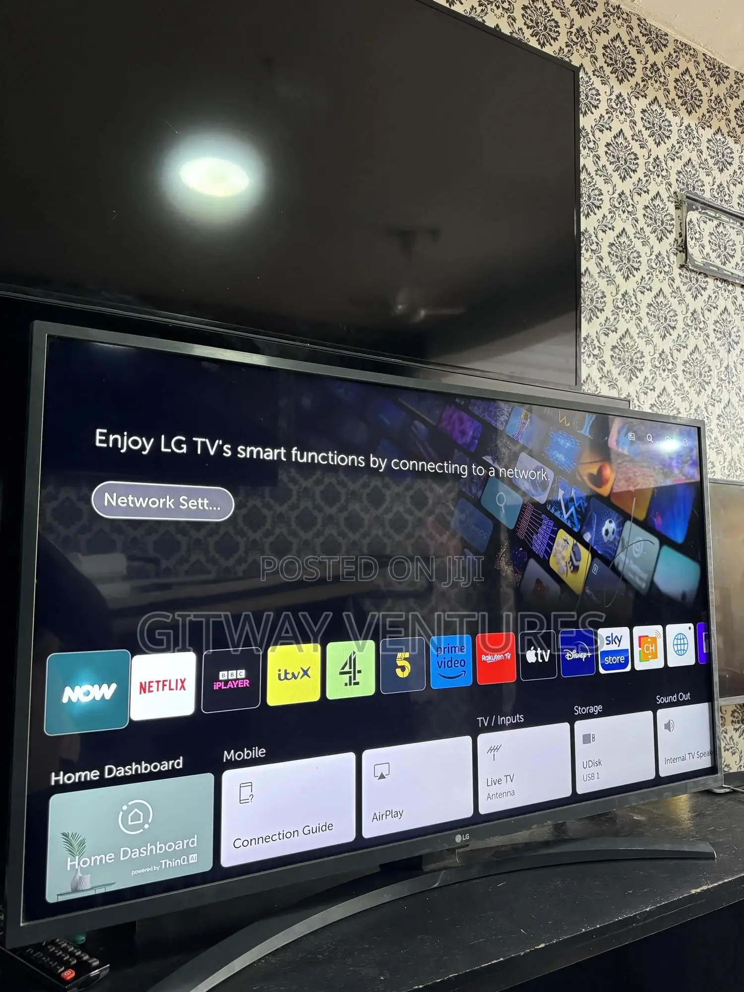 Uk Used Lg 50inches Uhd Smart Ai Digital Satellite Airplay