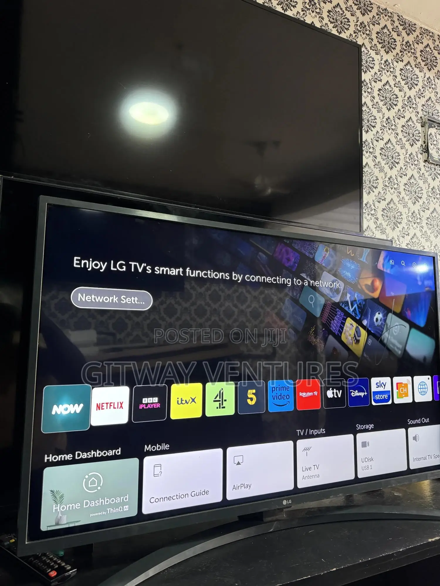 Uk Used Lg 50inches Uhd Smart Ai Digital Satellite Airplay