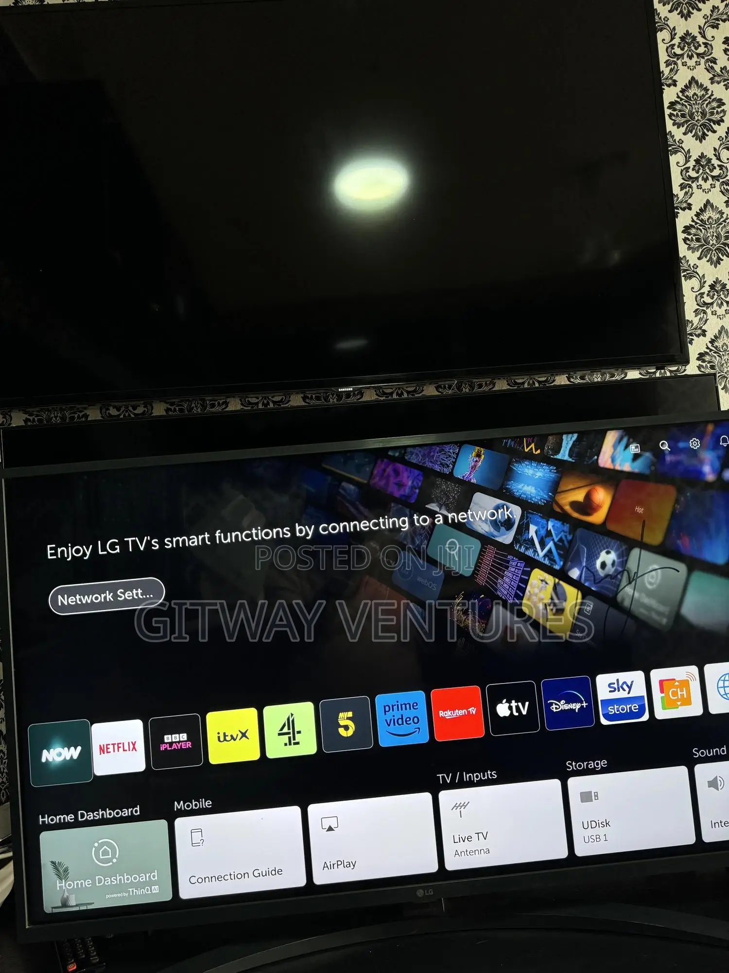 Uk Used Lg 50inches Uhd Smart Ai Digital Satellite Airplay