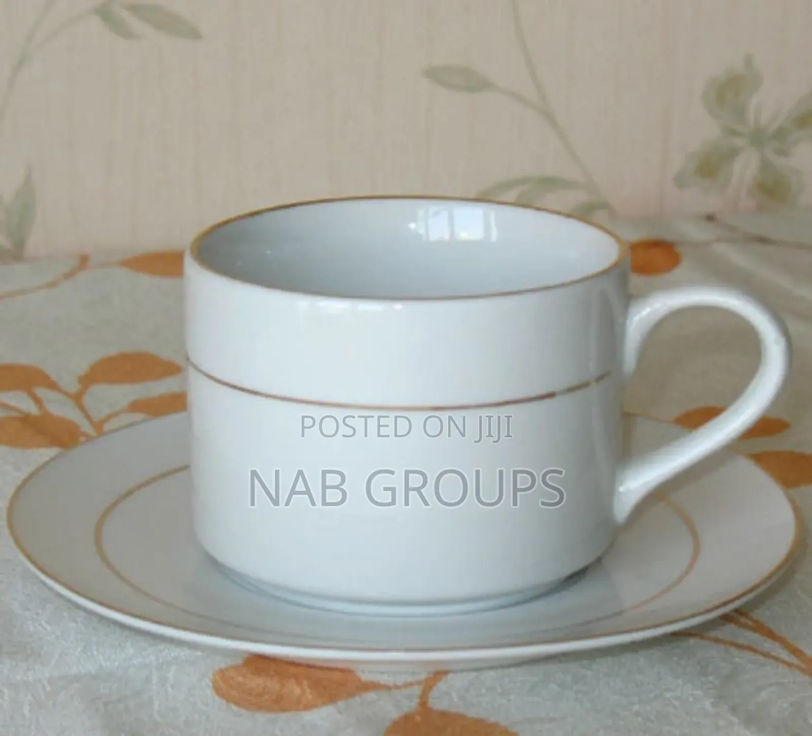12pcs Tea Cups and Saucers