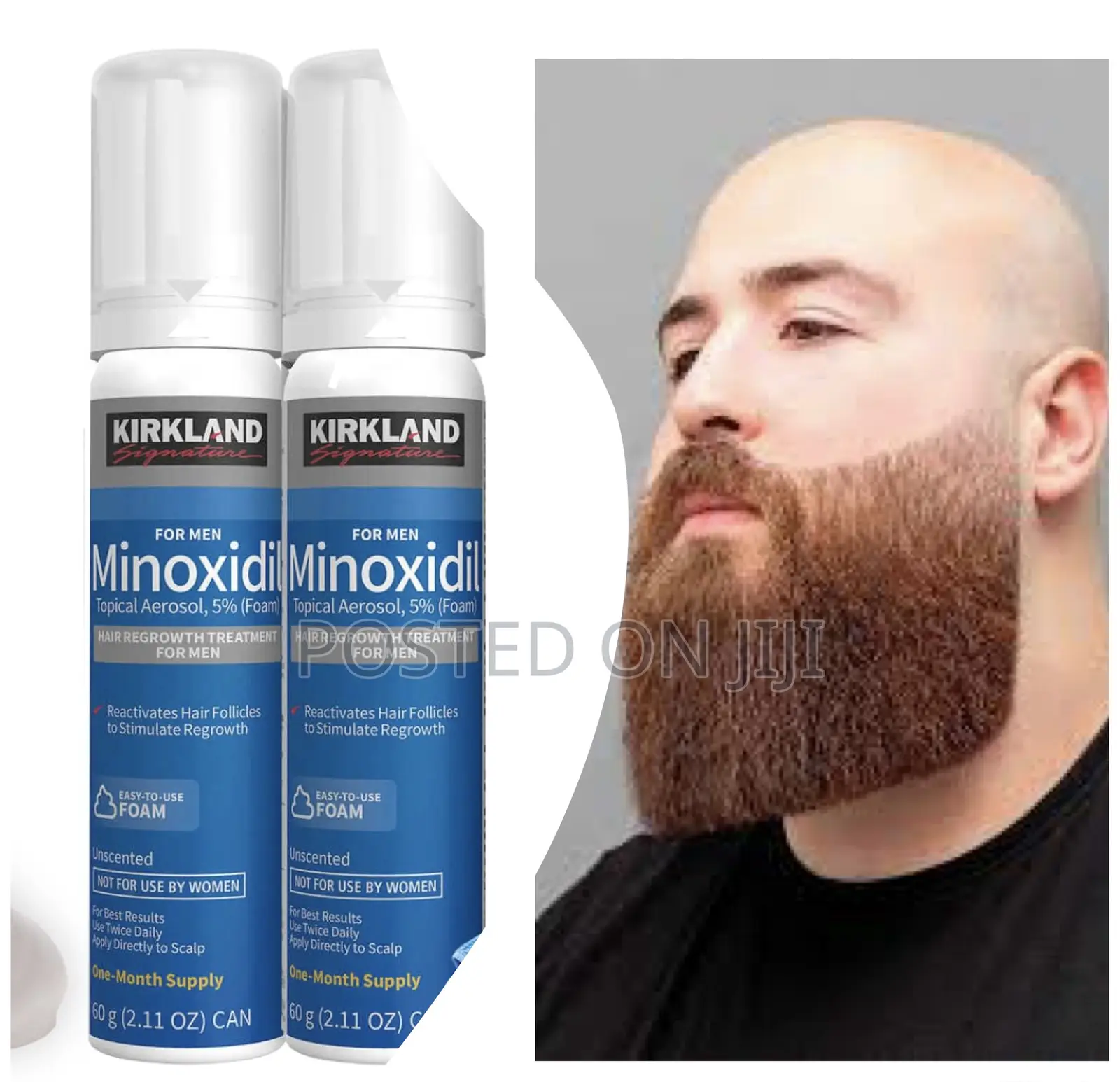 Kirkland Minoxidil Foam Hair Regrowth Treatment