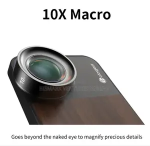 4 In1 Mobile Lens, Portrait, Wide Angle, Fish Eye, Macro.