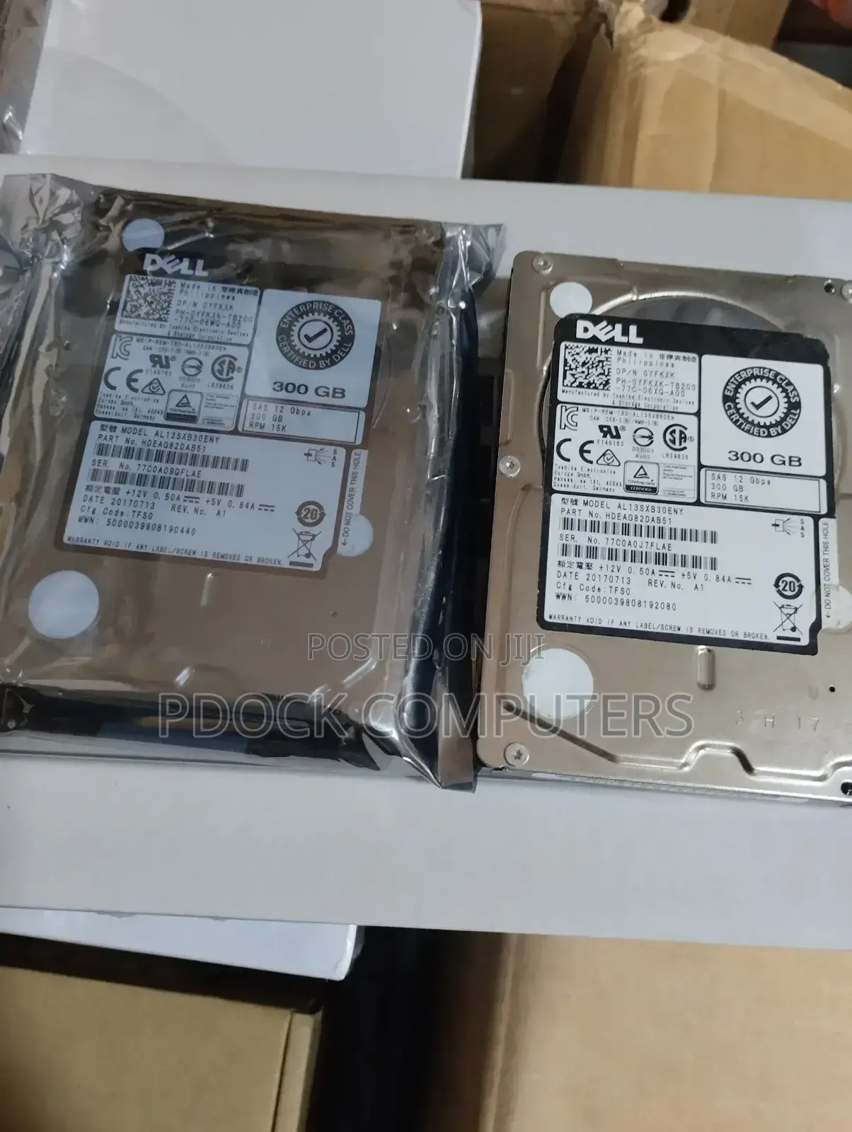 Dell 300gb Rpm Sas 2.5"Inch 12gbps Hard Drive