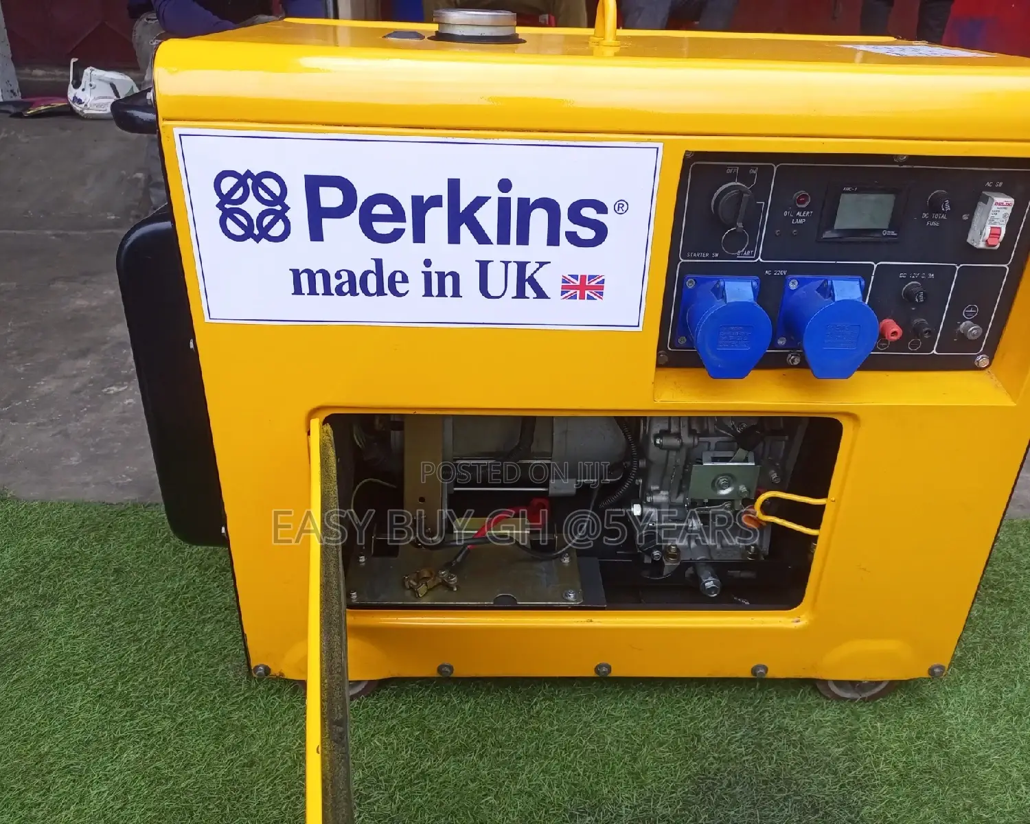 Silent UK Made Perkins Smart Generator.