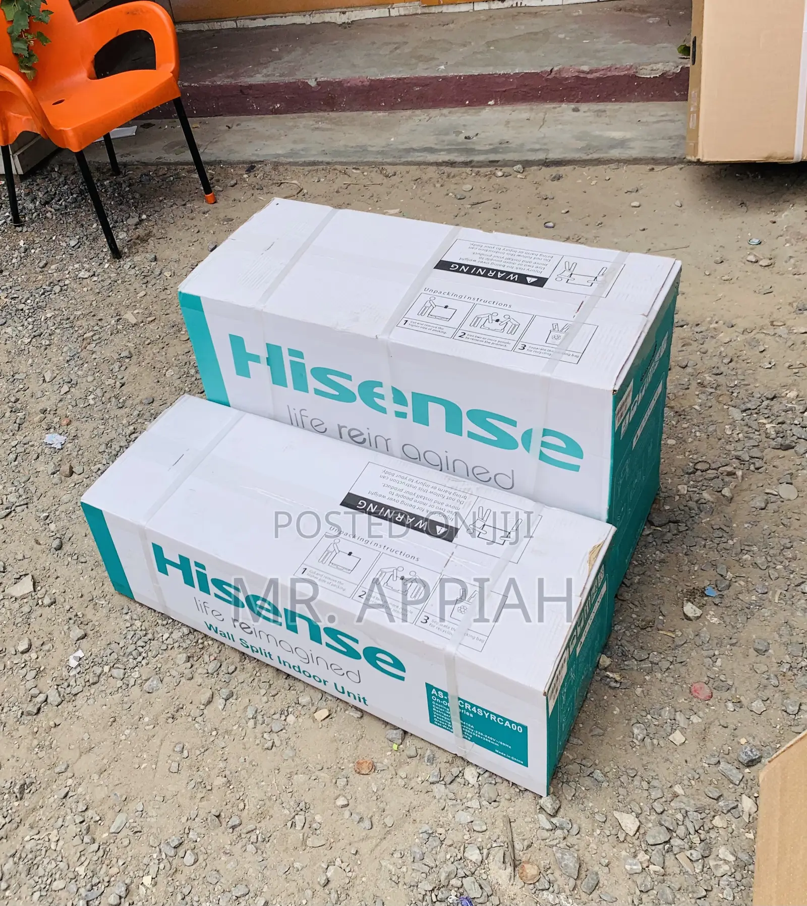 Extremely Chilling Hisence 1.5hp R410 Gas Ac(White)