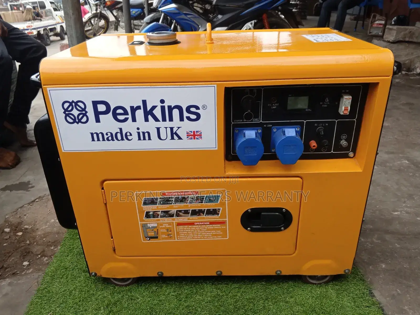 Original Perkins UK Generator 13000watts