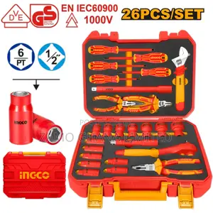 26 PCS Insulated Hand Tools Set - Hkith2601