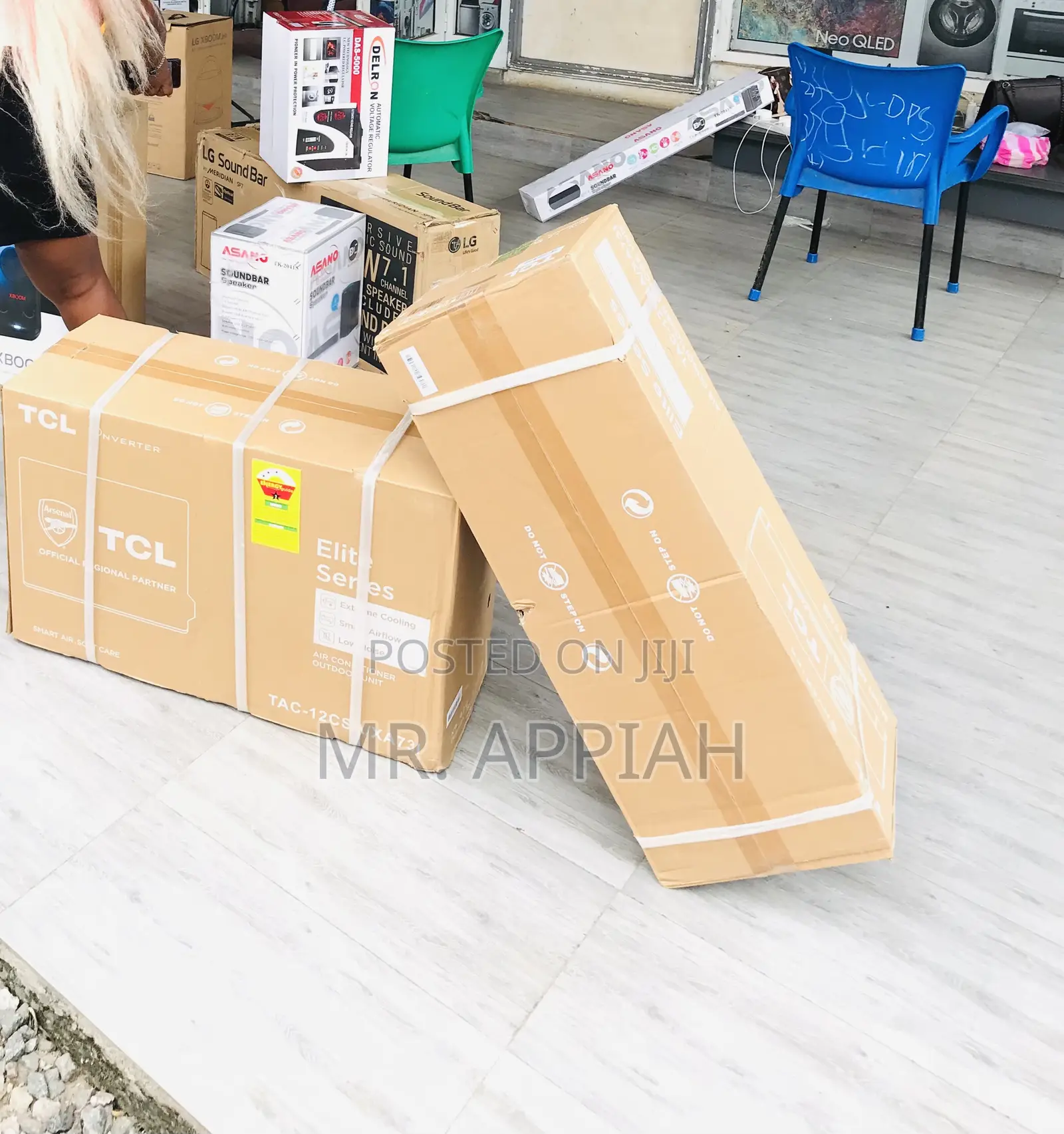 Quality TCL 2.5hp R410 Gas Electric Ac(White)
